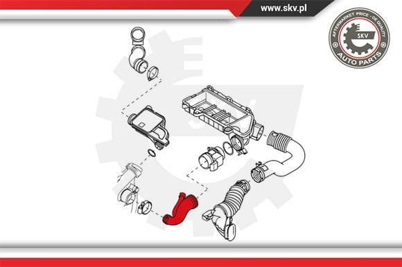 Charge Air Hose 24SKV124 - image 3