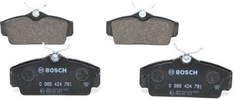 Brake Pad Set, disc brake 0986424781 - image 4