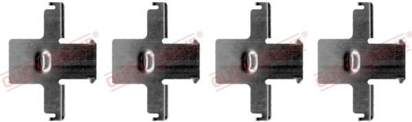 Accessory Kit, disc brake pad 109-1157 - image 2