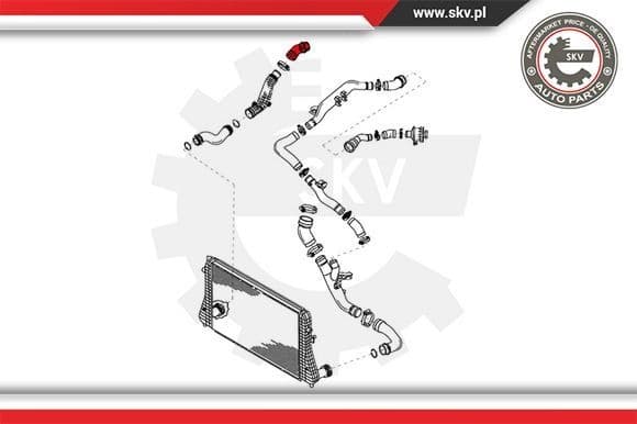 Charge Air Hose 24SKV047 - image 3