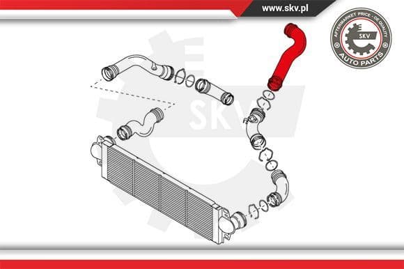 Charge Air Hose 24SKV192 - image 4
