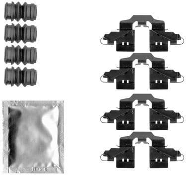 Accessory Kit, disc brake pad 1 987 474 484
