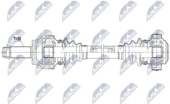 Drive Shaft NPW-BM-089 - image 4