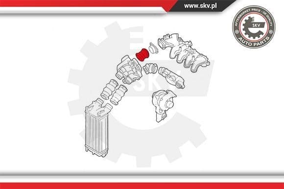 Charge Air Hose 24SKV788 - image 4