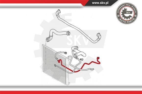 Radiator Hose 43SKV730 - image 4