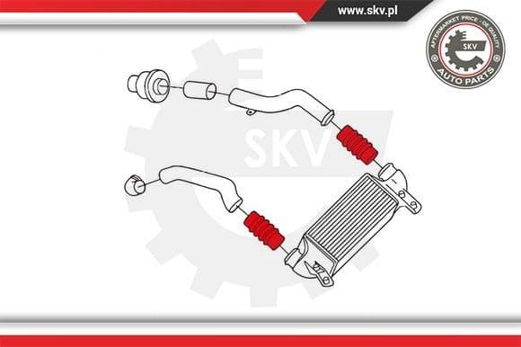 Charge Air Hose 24SKV156 - image 4