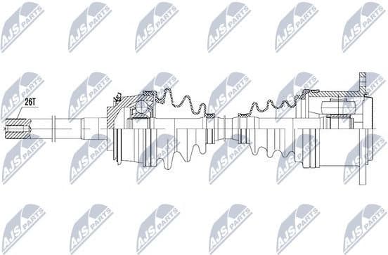 Drive Shaft NPW-TY-083