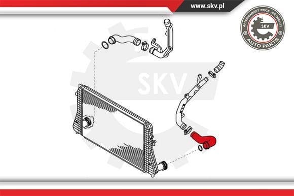 Charge Air Hose 24SKV641