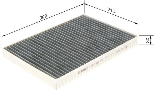 Filter, cabin air 1 987 435 577 - image 5