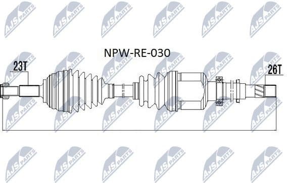 Drive Shaft NPW-RE-030 - image 5