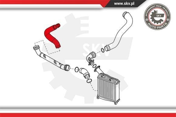 Charge Air Hose 24SKV194 - image 4