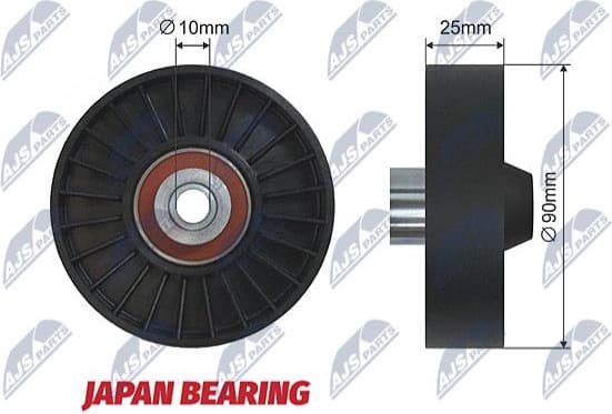 Deflection/Guide Pulley, V-ribbed belt RNK-AR-006