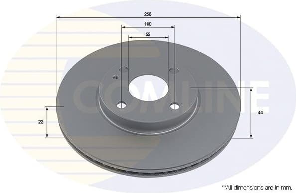Brake Disc COATED ADC5005V