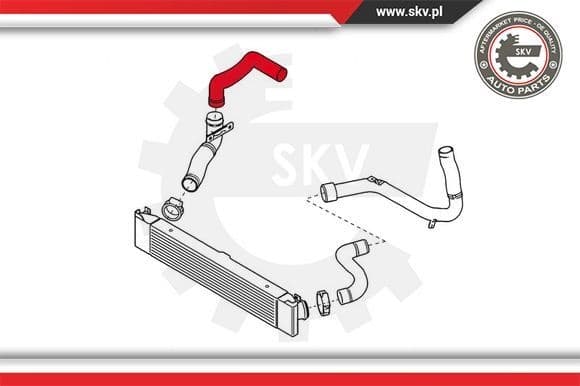 Charge Air Hose 24SKV906