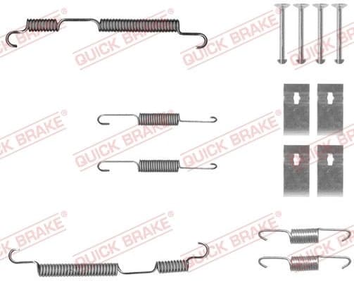 Accessory Kit, brake shoes 105-0050 - image 2
