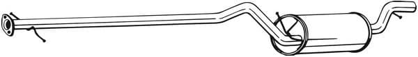 Centre Muffler 287-077
