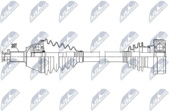 Drive Shaft NPW-VW-099 - image 4