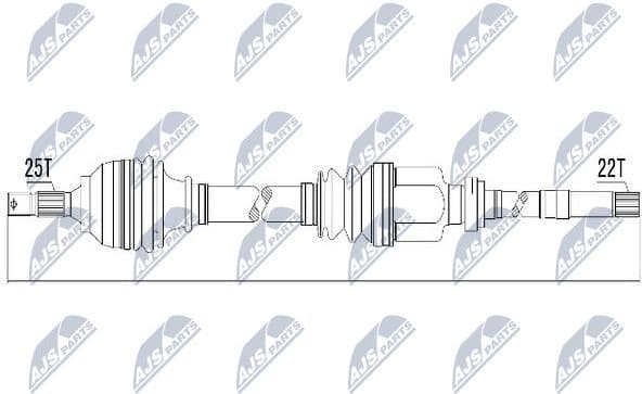 Drive Shaft NPW-CT-011 - image 4
