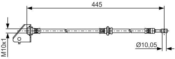 Brake Hose 1 987 481 497