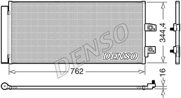 Condenser, air conditioning DCN33016