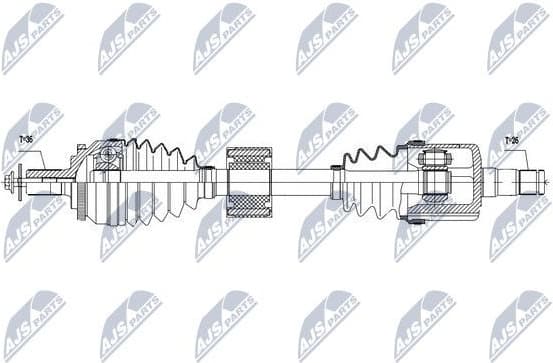 Drive Shaft NPW-VV-037