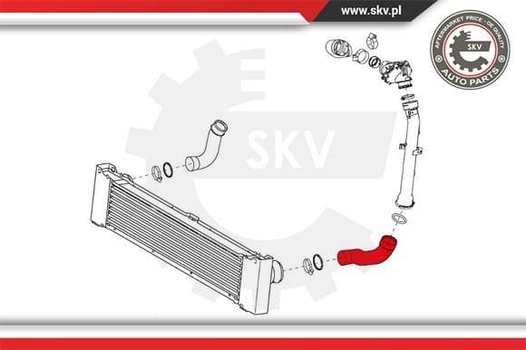 Charge Air Hose 24SKV602 - image 4