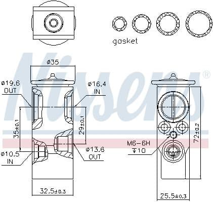 Expansion Valve, air conditioning ** FIRST FIT ** 999289 - image 6