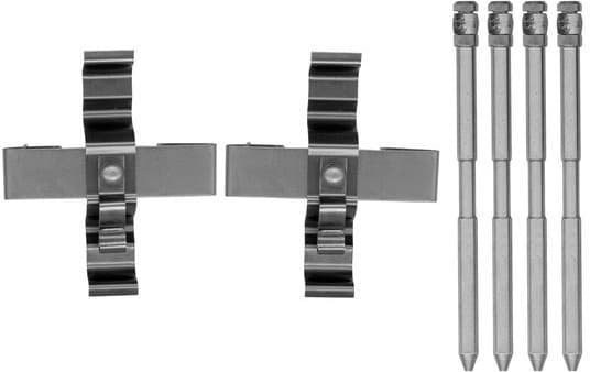 Accessory Kit, disc brake pad 1 987 474 744