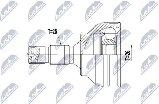Joint Kit, drive shaft NPZ-CT-022 - image 2