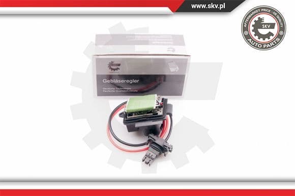 Resistor, interior blower 94SKV006