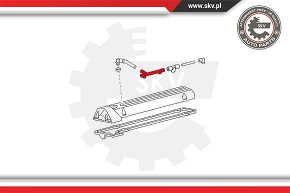 Hose, crankcase ventilation 31SKV122 - image 4