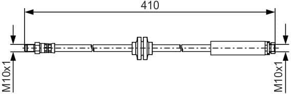 Brake Hose 1 987 481 492