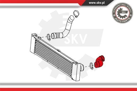 Charge Air Hose 24SKV158 - image 4