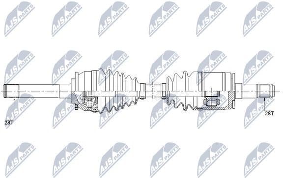 Drive Shaft NPW-MS-059 - image 4