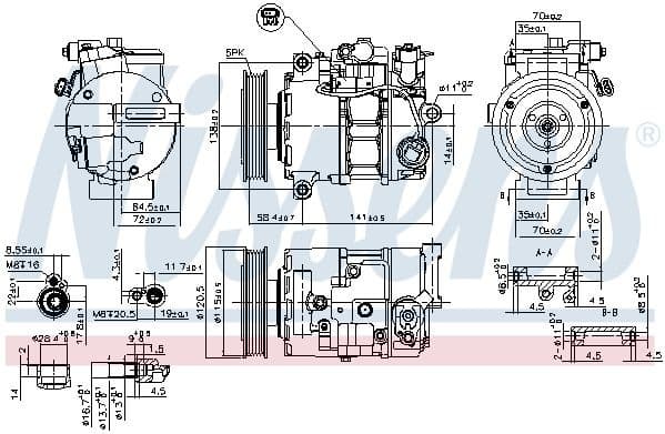 Compressor, air conditioning ** FIRST FIT ** 890766 - image 7