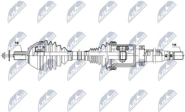 Drive Shaft NPW-VV-042 - image 5