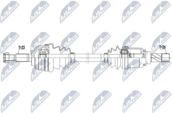 Drive Shaft NPW-RE-138 - image 4