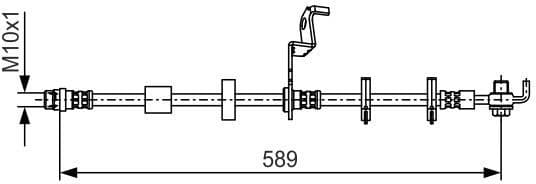 Brake Hose 1 987 481 089