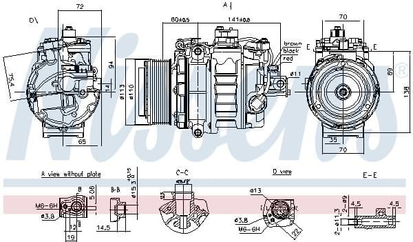 Compressor, air conditioning ** FIRST FIT ** 890060 - image 6
