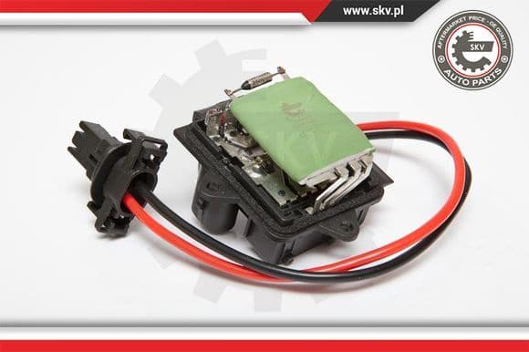 Resistor, interior blower 95SKV065