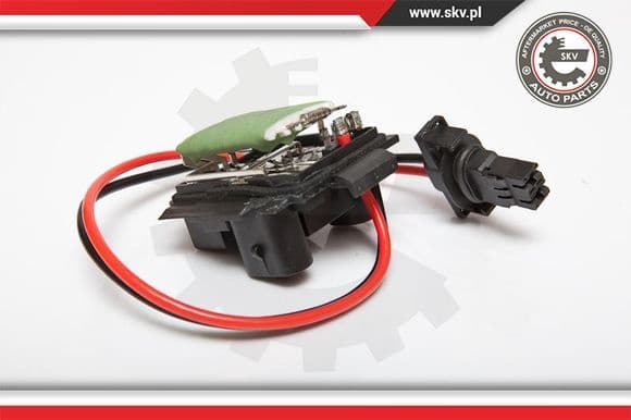 Resistor, interior blower 95SKV065 - image 2