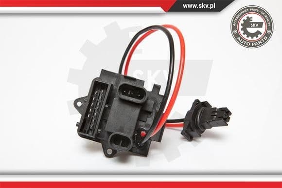 Resistor, interior blower 95SKV065 - image 3