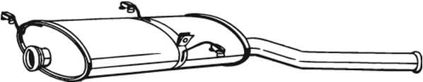 Rear Muffler 135-237