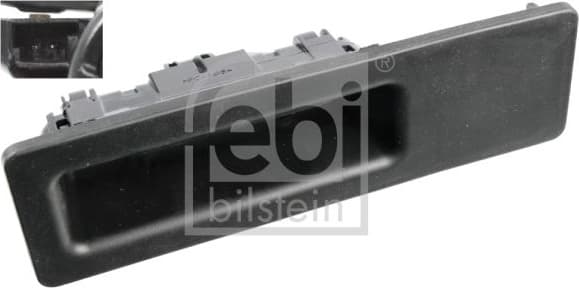 Switch, tailgate release febi Plus 108218