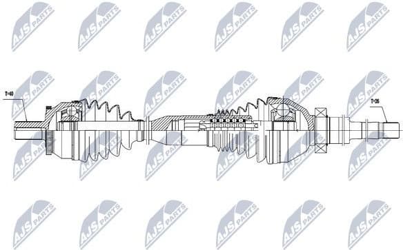 Drive Shaft NPW-VV-060 - image 5