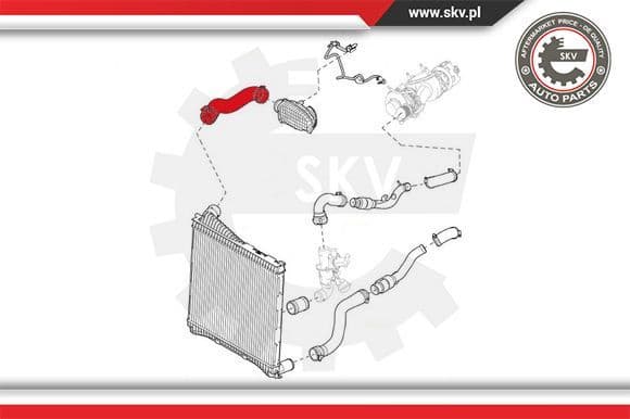 Charge Air Hose 43SKV104 - image 4