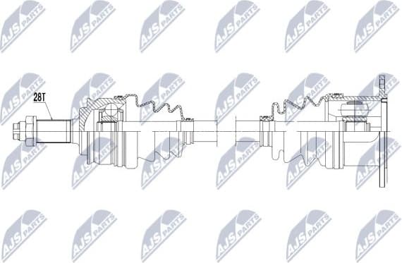 Drive Shaft NPW-SU-023 - image 4