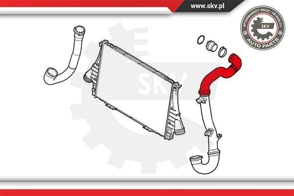 Charge Air Hose 24SKV132 - image 4