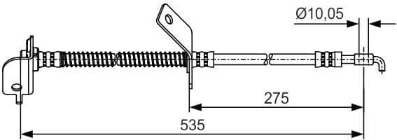 Brake Hose 1 987 481 415