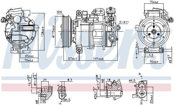 Compressor, air conditioning ** FIRST FIT ** 890246 - image 6